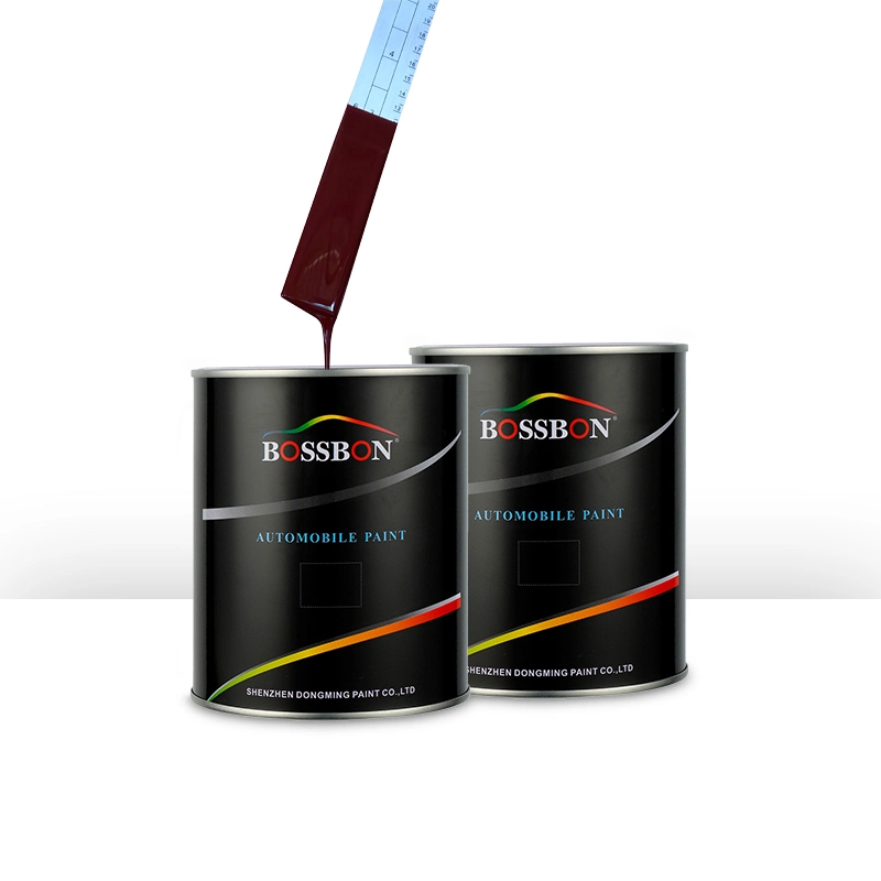 Couleur de Peinture polyuréthane acrylique une couverture élevée 1K voiture Revêtements de finition métallique 2K voiture la finition de peinture en aérosol Système de mélange de peinture automatique