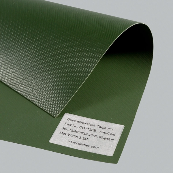 Derflex Inflatable Raft PVC materiales PARA Balsa inflable