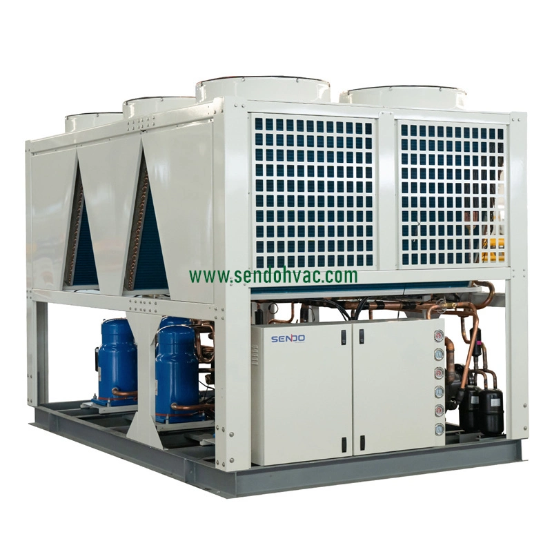 Industrial Chilled Water Modular Scroll Chiller Air Conditioner