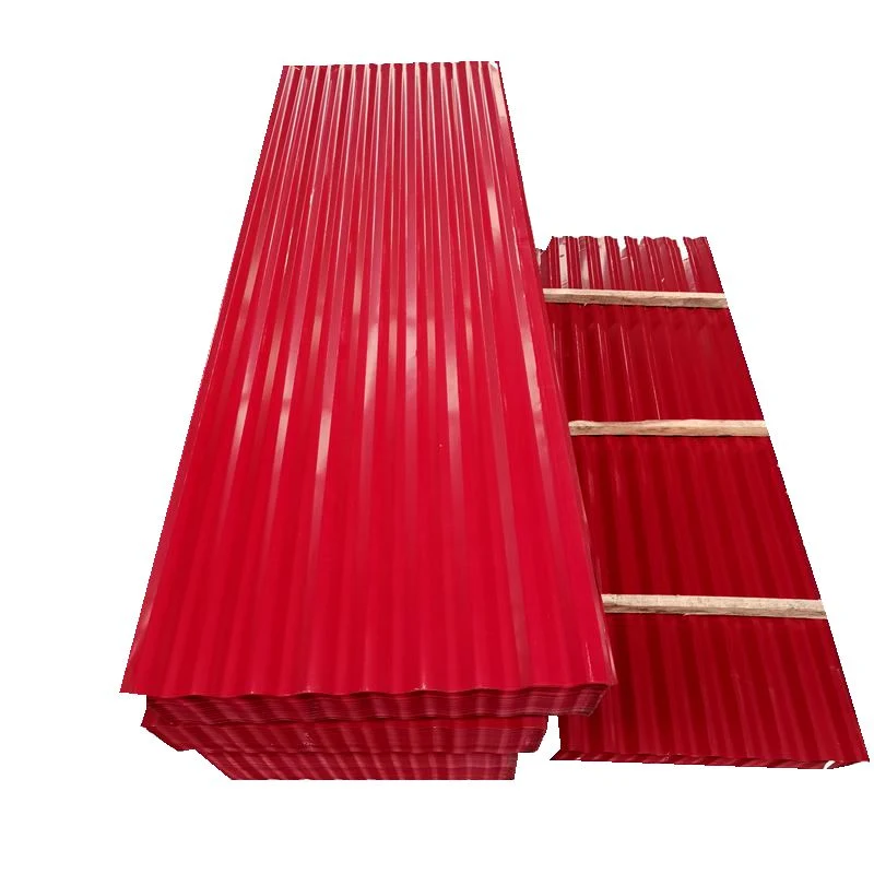 Stock RoHS Approved Quantong in Line with Marine Packaging Standards Galvanized Sheet Corrugated Steel Sheets