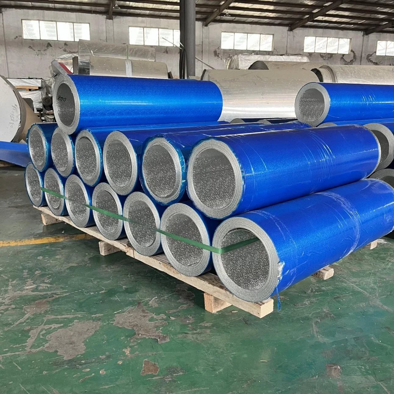 Galvalume Steel Coil Anti Finger Aluzinc Zinc Aluminum Alloy Coated