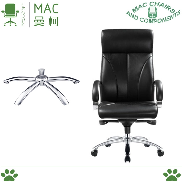 Hot Sale Iron Chromed Furniture Chair Five Star Base