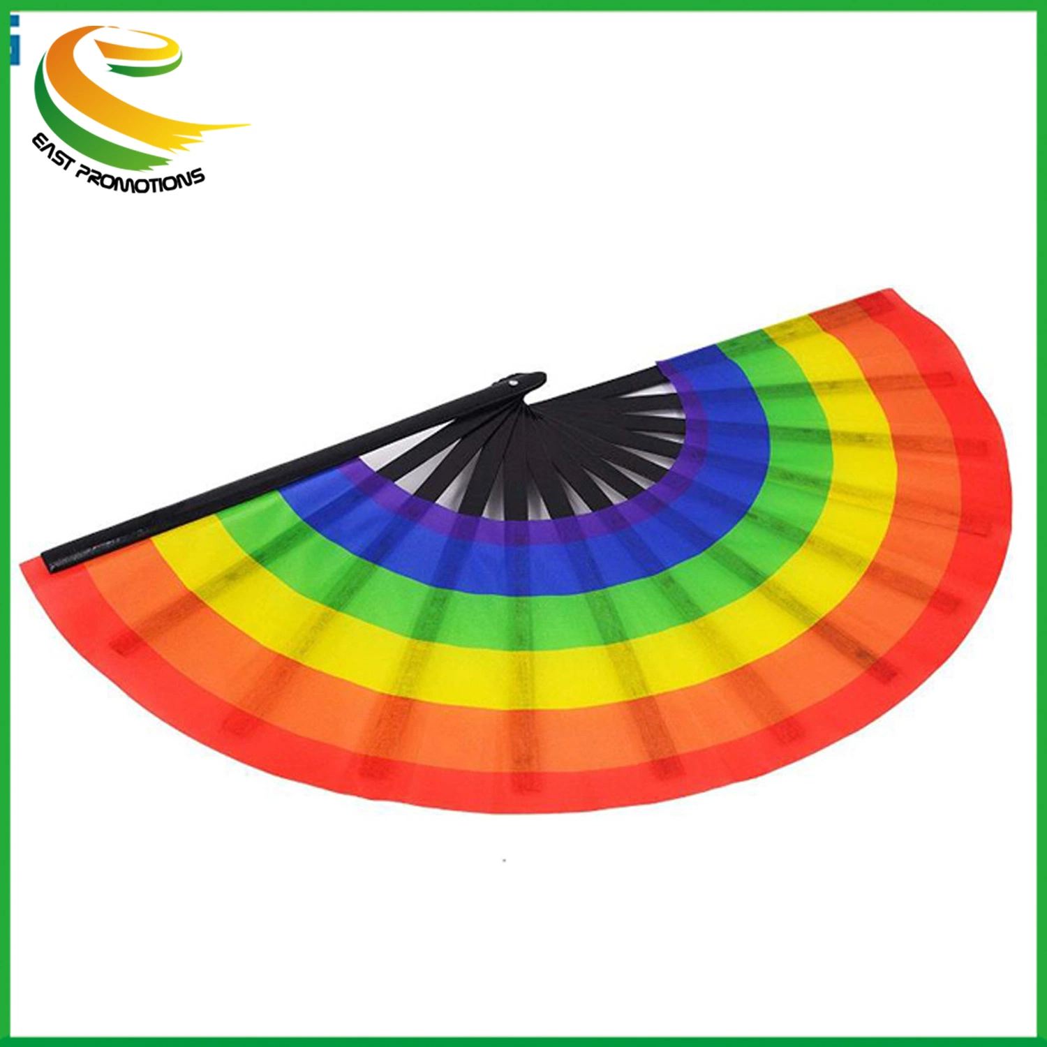 Chinese Promotional Bamboo Frame Paper Folding Hand Fan