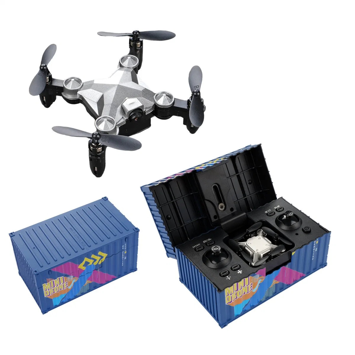 Mini Drone FPV Foldable 3D flips Dron Principiante Drones para Regalo