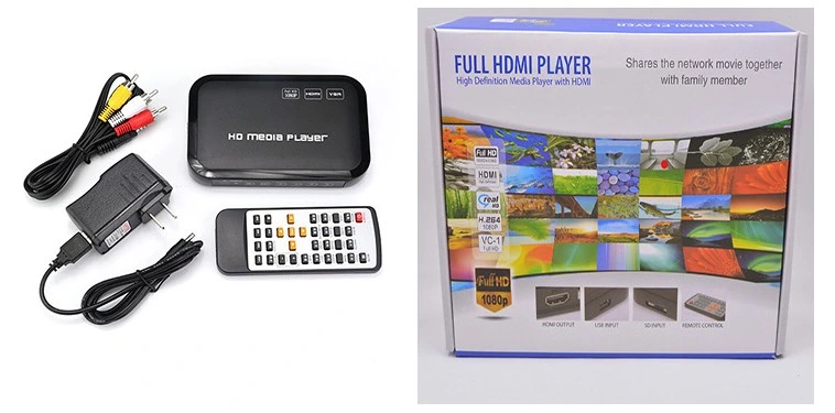 Auto Play F10 Advertising Media Box with HDMI+CVBS+VGA+ SD+ USB