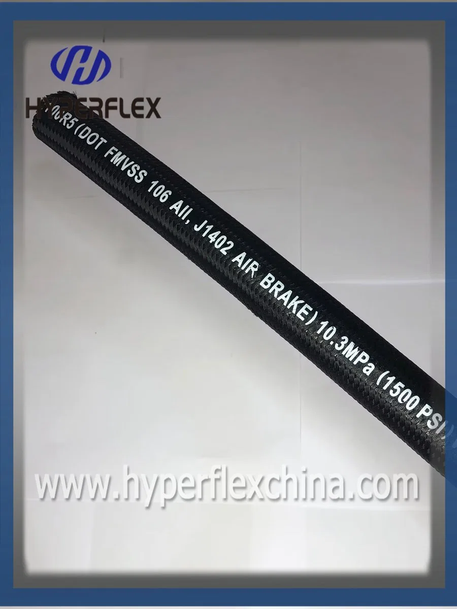 Superficie de tela de alta presión de alta calidad Hyperflex en 857 1SC Manguera hidráulica manguera de goma/manguera flexible