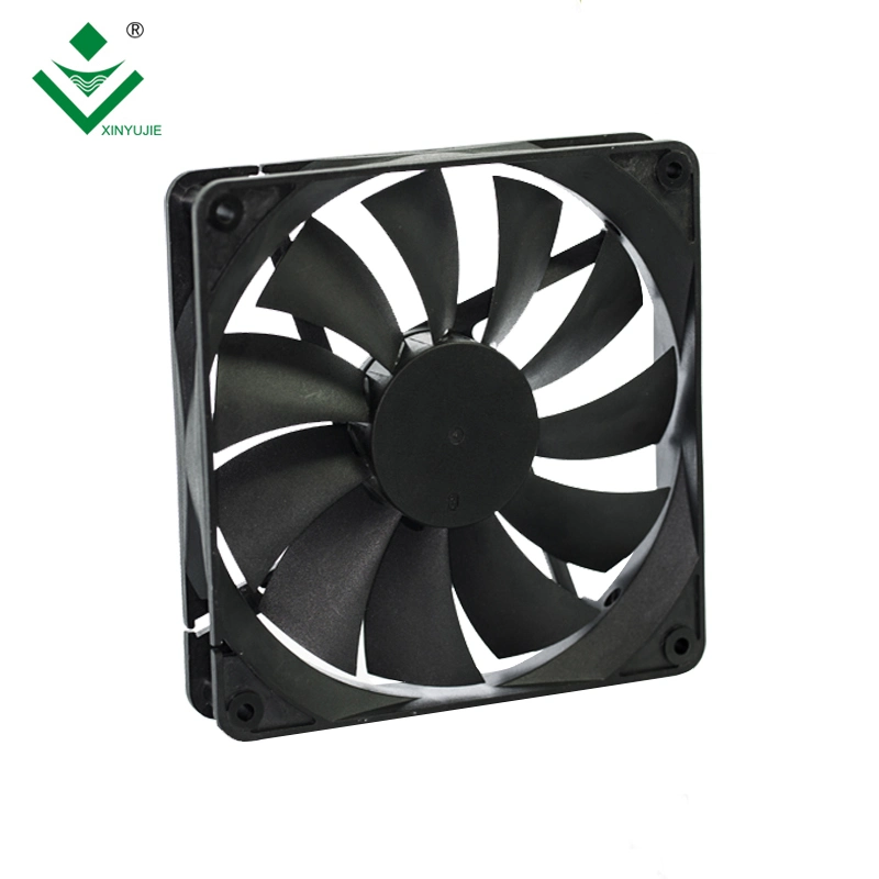 IP65 140X140X25mm Shenzhen Brushless DC Fan 12V 24V CPU Fan 140mm PWM 3 or 4 Wire