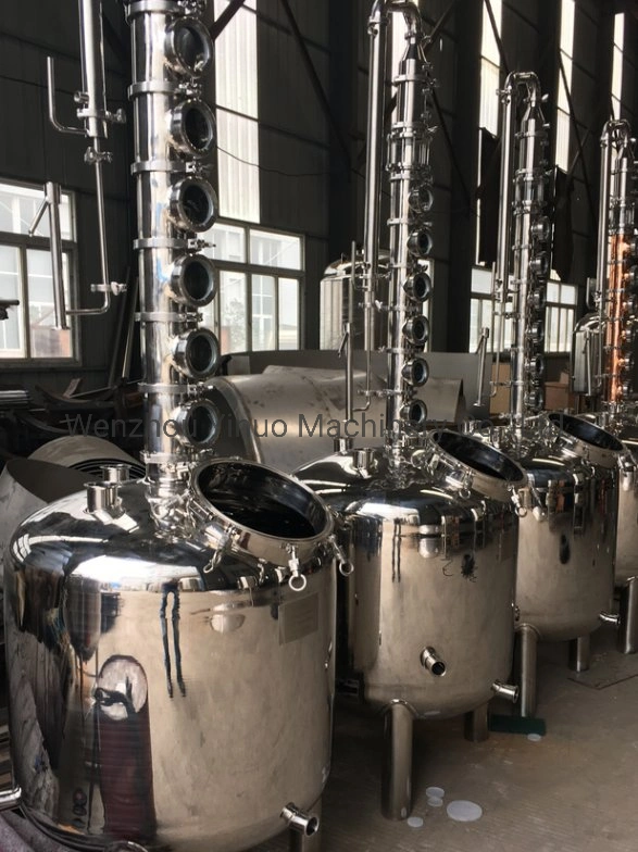 Rum Vodka Whisky Gin Brandy Ss Copper Moonshine Stills Alcohol Distiller Micro Distillery Equipment Home Distiller Machine