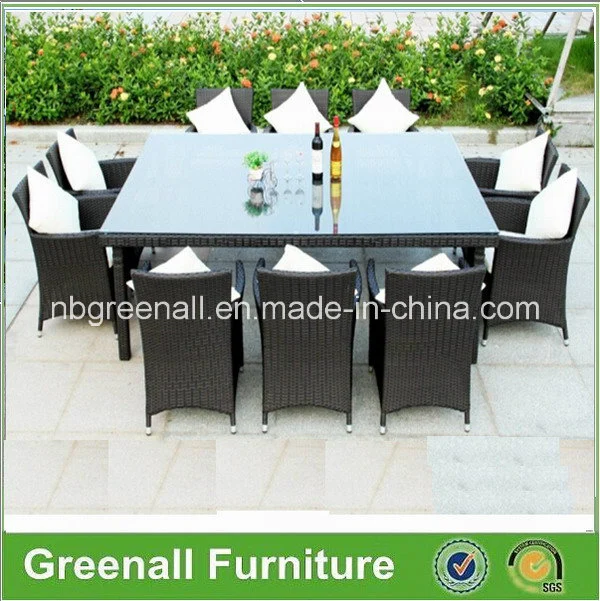 Garden Patio Outdoor Rattan Dining Table and Chair Furniture Set