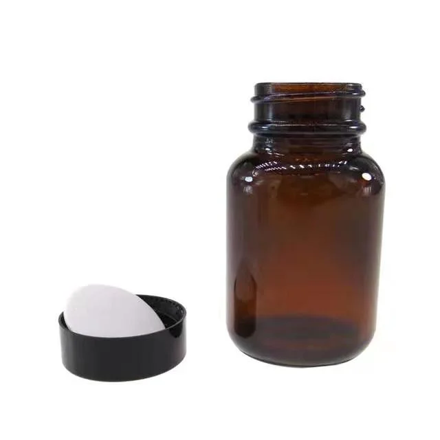 60ml 75ml 100ml 120ml 150ml 200ml 250ml 300ml 400ml 500ml Medicine Glass Bottle Wholesale Pill Bottle Glass with Lid