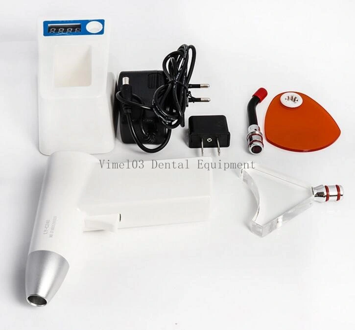 Dental LED Curing Light Cure Lamp with Meter Whitening Tip