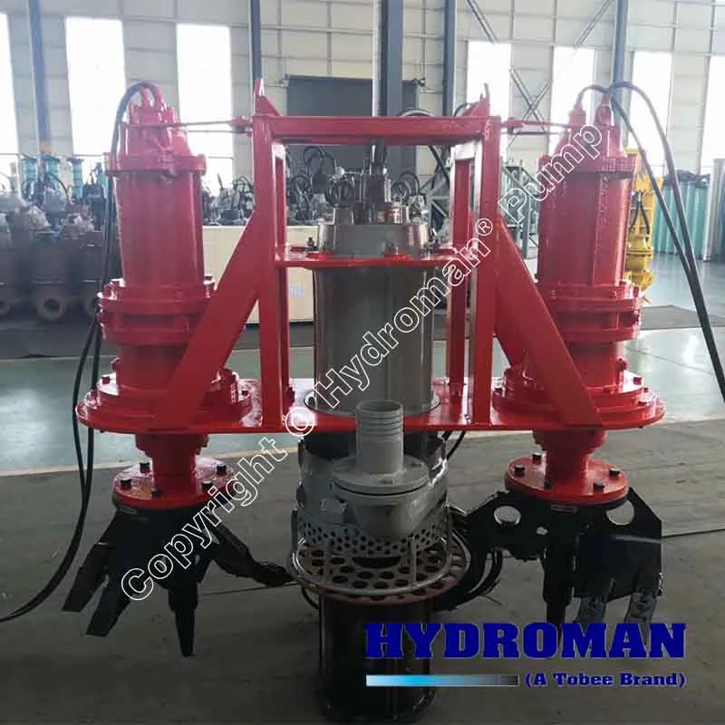 Submersible Sand Suction Dredge Pumps for Jet Ring