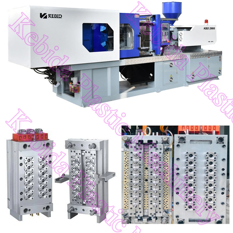 Kebida Brand Hot Sale High quality/High cost performance  238ton Kbd2380 Pet Preform Bottle Embryo Making Injection Molding Machine