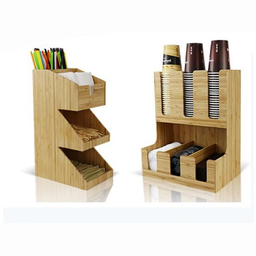 Coffee Stirrers Tiered Condiment Holder