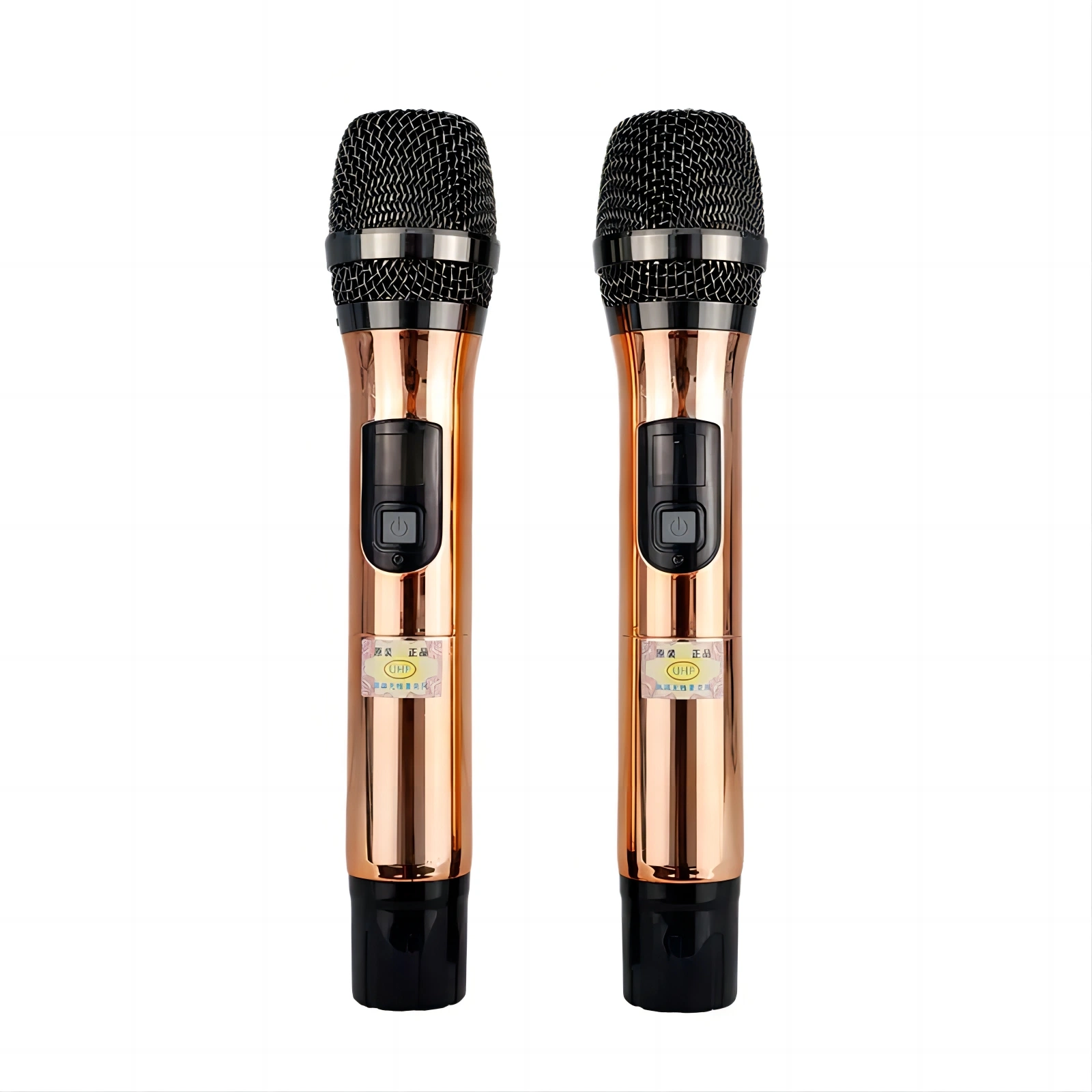 Wireless Mic UHF Studio USB Karaoke Microphone for Singing Commonly Used Accessories & Parts of Microphones