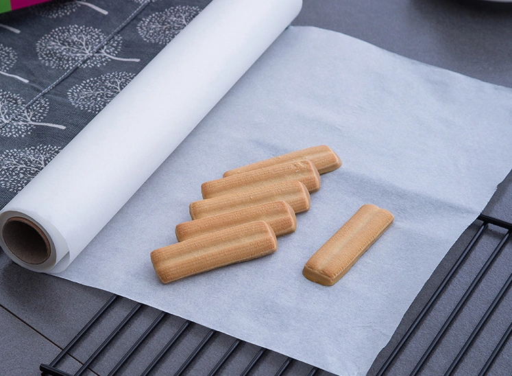 Accueil de cuisson de papier d'huile de silicone résistant aux hautes températures Cuisine feuille de cuisson au four