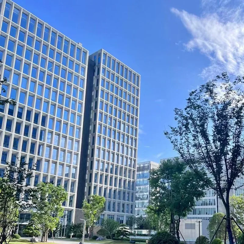 Fachada Cortina pared ventana edificio Doble acristalamiento vidrio aislado para Construcción