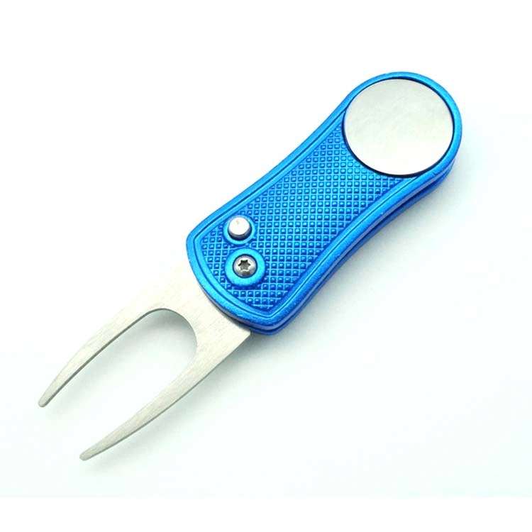 Good Quality Golf Repair Tools Switchblade Gold Divot Tool