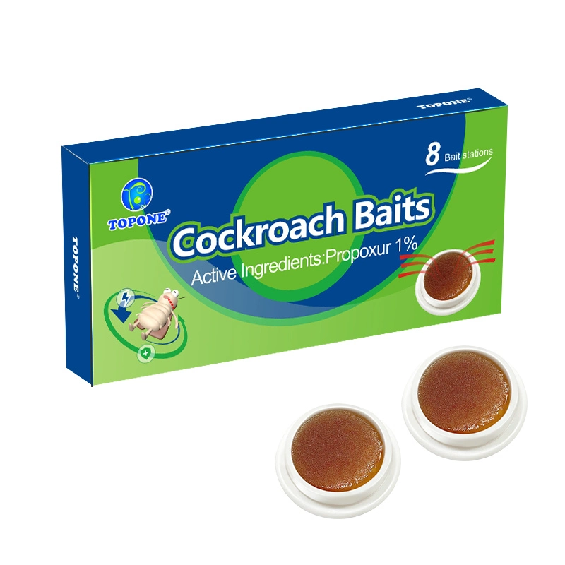 Cockroach-Killer Bait Gel Stickers/Sticky Blue Plastic Box/Pest Control