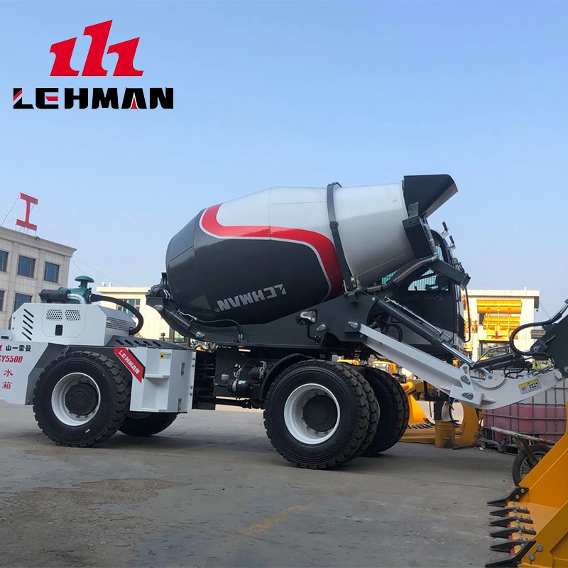 4cbm Concrete Mixer Truck Cement Vehicle