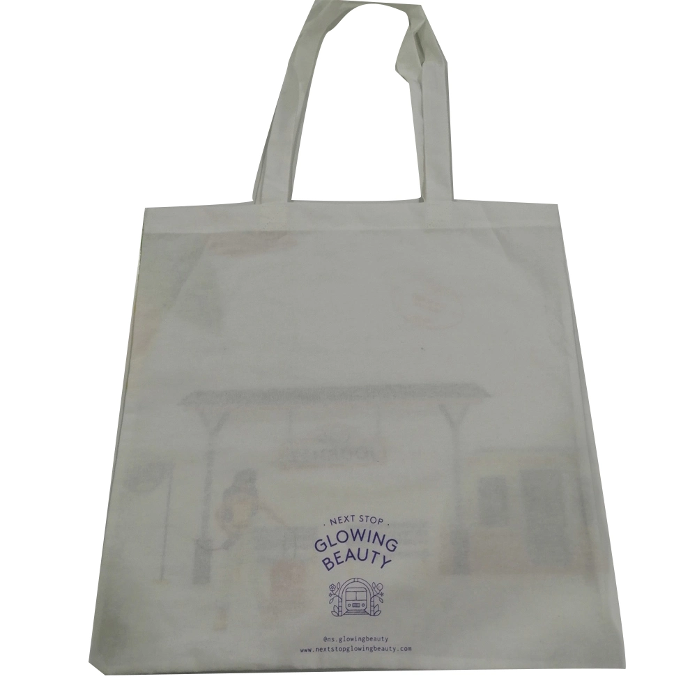 4 Oz White Color Gots Certified Digital Printed (enjoy the journey) Cotton Bag