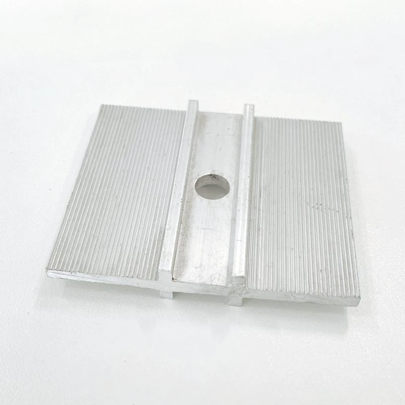 Photovoltaic Bracket Accessories Aluminum Alloy Gasket Plate Side Supporting Gasket