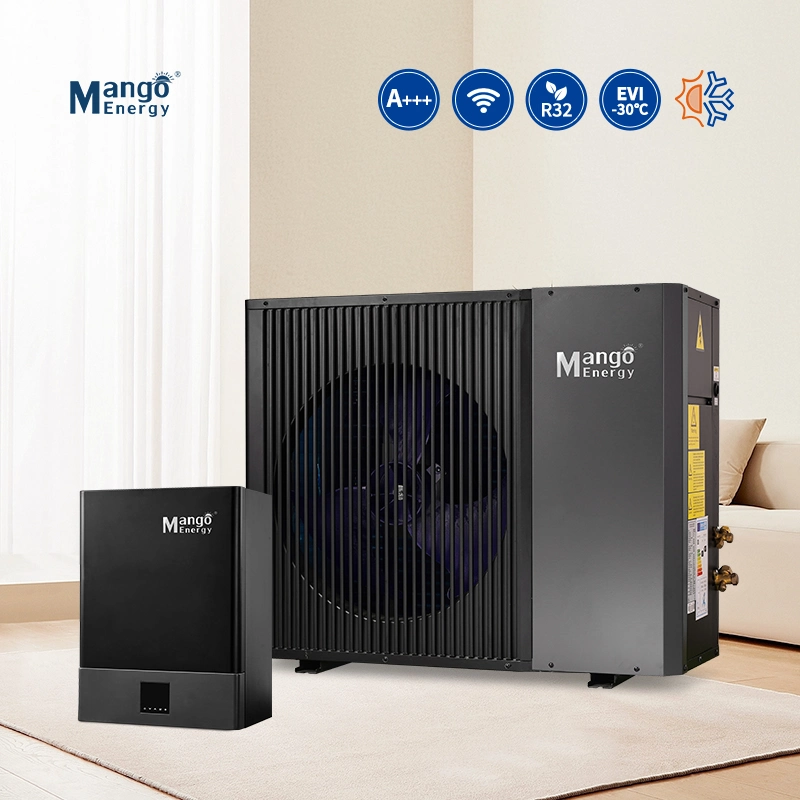 Mango Galvanized Steel Metal Heat Pump DC Inverter Heat Pump Air to Water Heater with WiFi 5% off