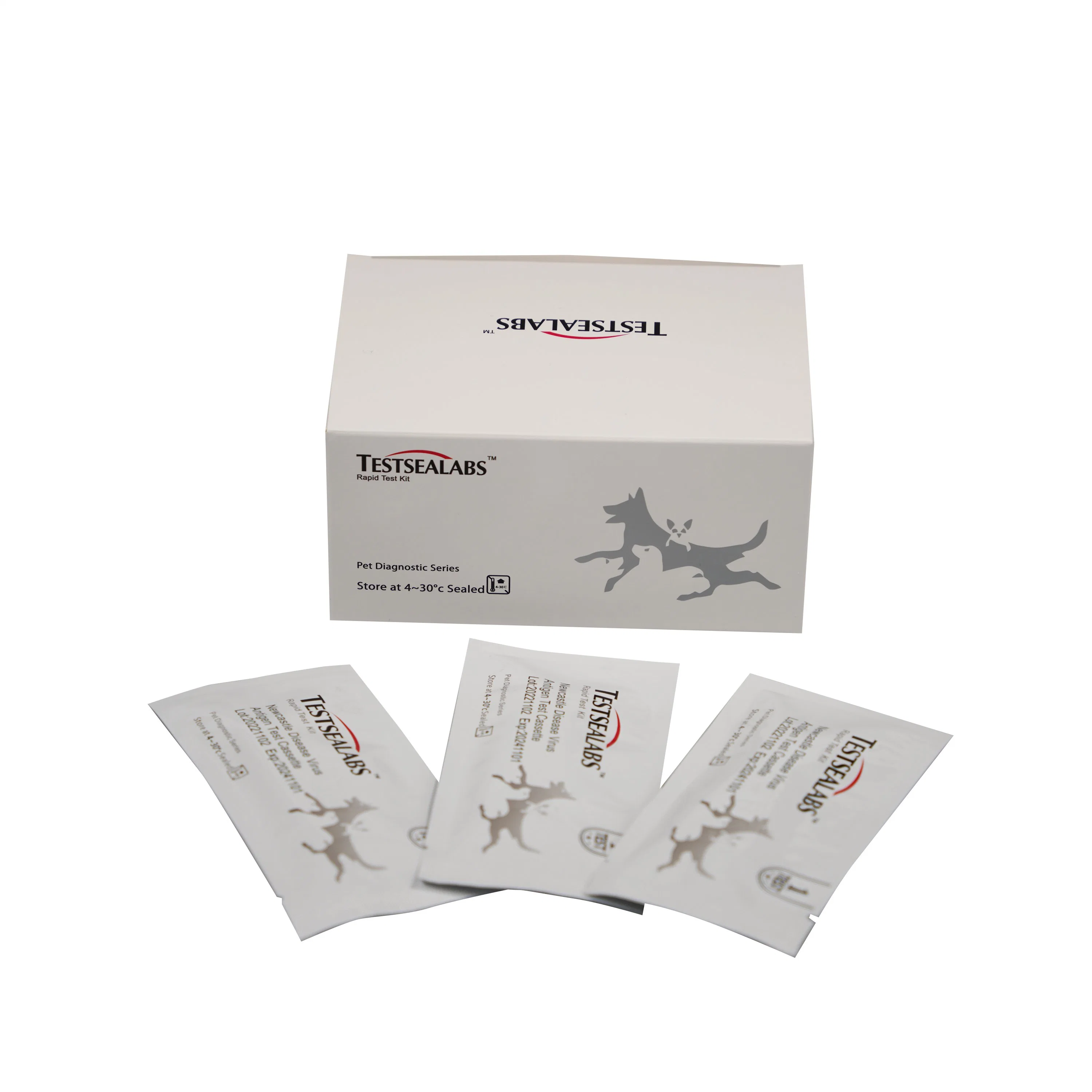 Veterinary Diagnosis Newcastle Disease Virus Antigen Test NDV Ag