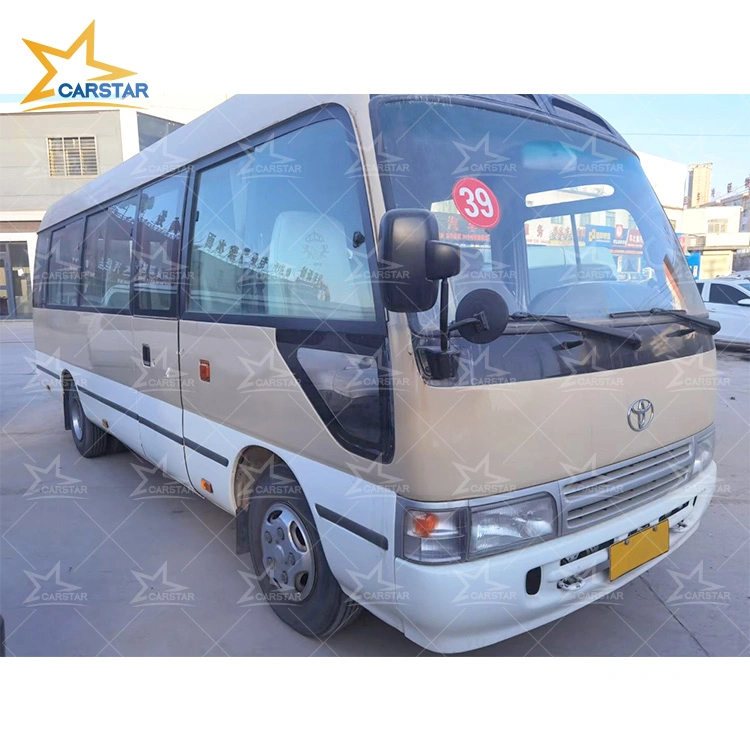 Asiento 19 segunda mano Toyota Coaster Autobús turístico bus Toyota Coaster usados