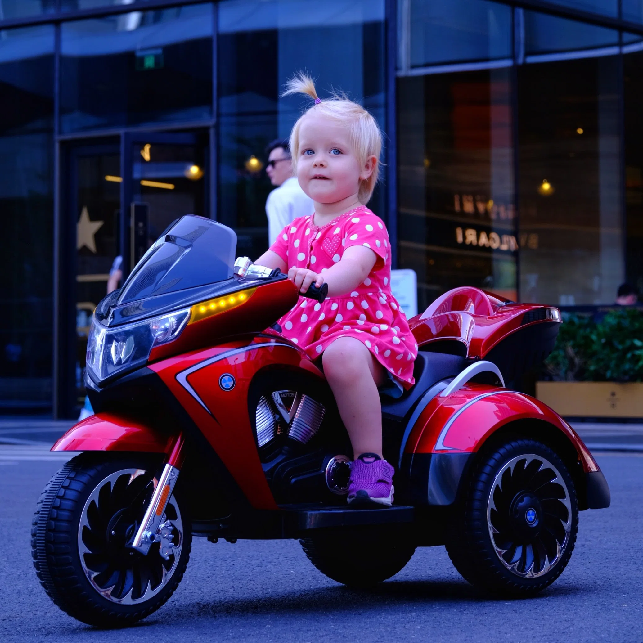 Motor eléctrico de tres ruedas para niños coches para niños Mini batería motocicleta