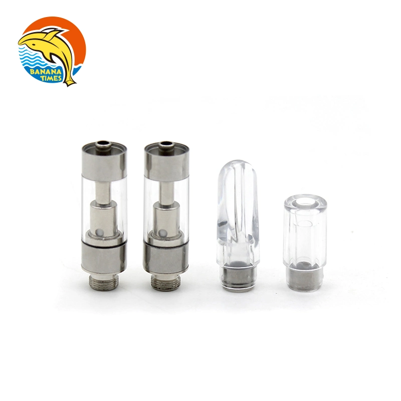 Bananatimes 0.5ml 1ml 510 Vape Pen Cartridge High quality/High cost performance  No Lead Empty Vape Cartridge