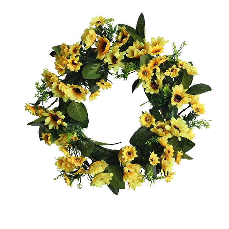 Decoración Floral Garland Artificial Wreath Rosa Wreath Navidad