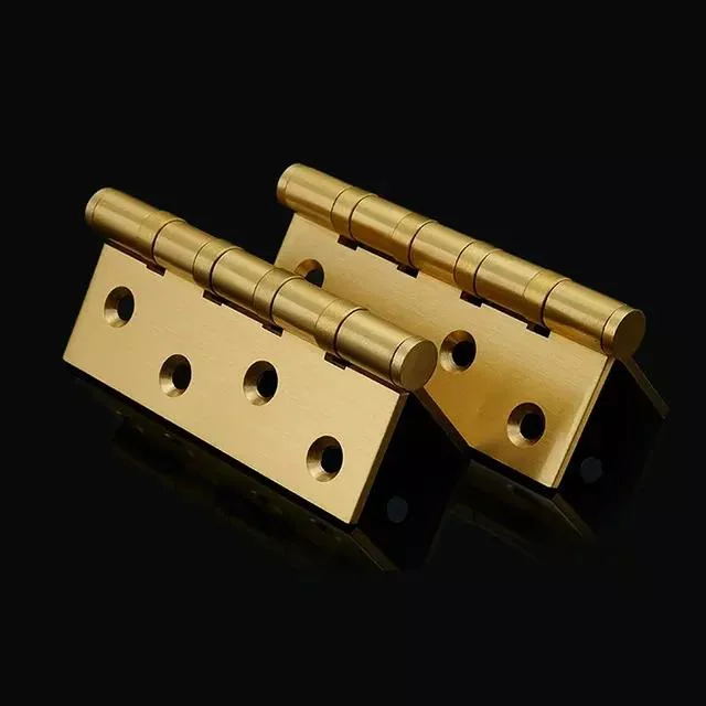 Furniture Hardware Stainless Steel SS304/201 Brass Ball Bearing Butt Hinge for Wooden Door Villa Gate Bedroom Door Window Cabinet, Customized Heavy Duty Hinge