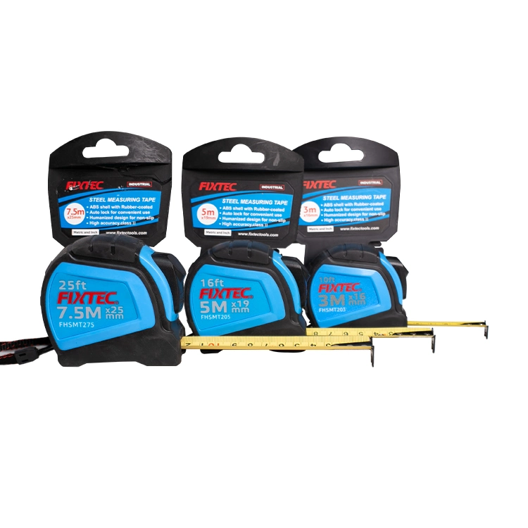 Fixtec New ABS +TBR Metric and Inch Tape Measure 3m/5m/7.5m Measuring Tape