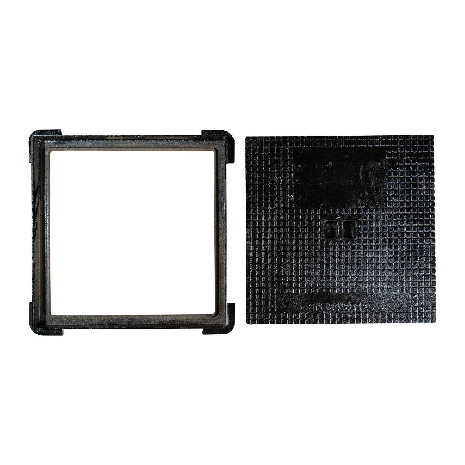 Customized D400 Black Bituminous Paint Manhole Cover Heavy Duty Manhole Covers