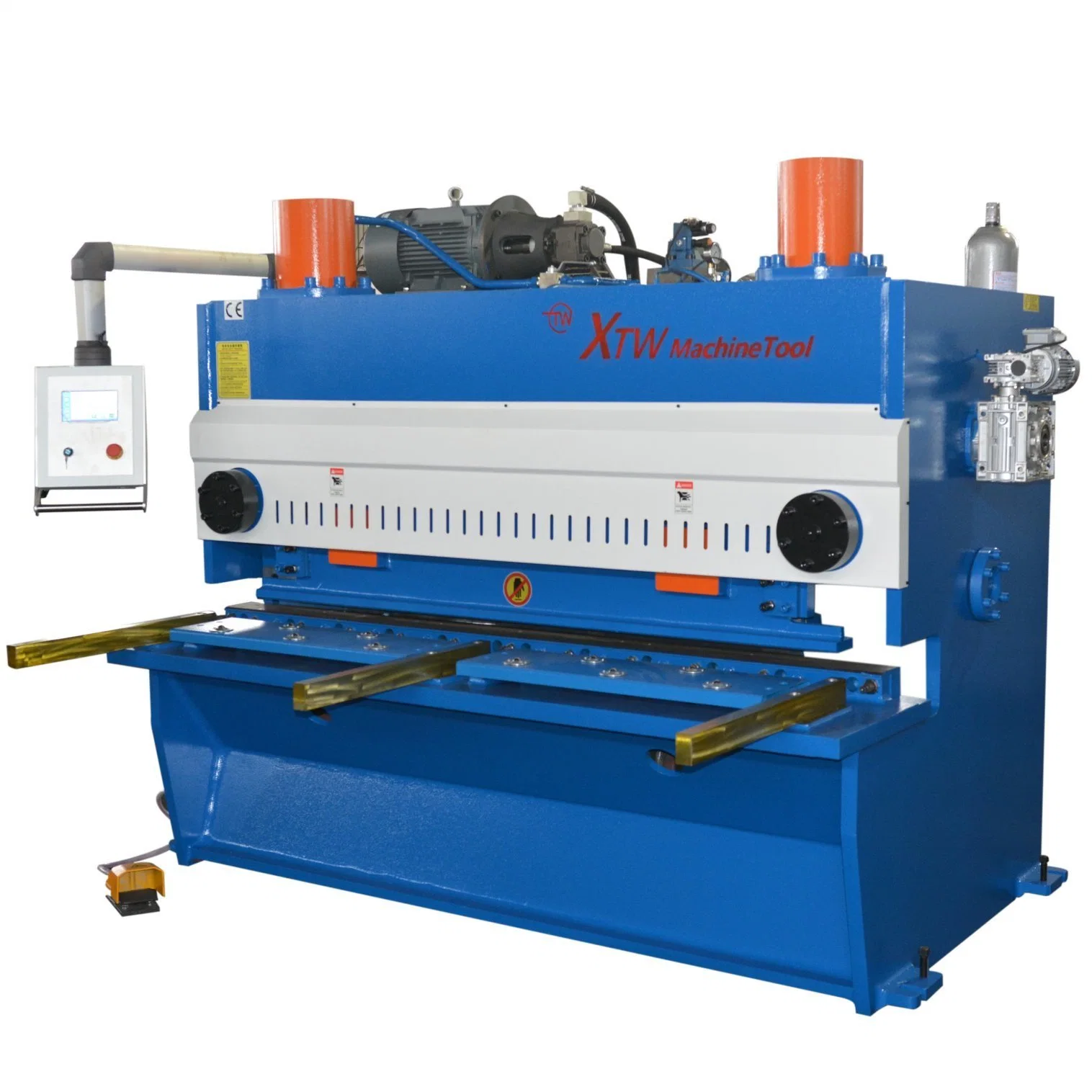 CE Hydraulic Guillotine Shearing Machine, 10mm Thickness Carbon Steel Shearing/Cutting