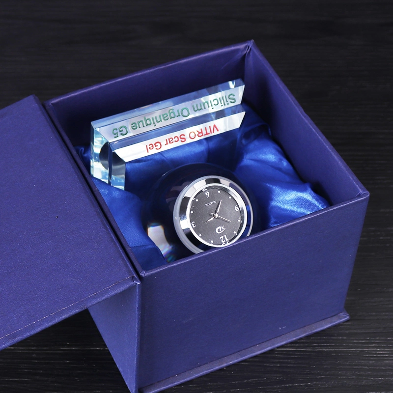 &#160; K9 Crystal Clock Craft for Souvenir Gift
