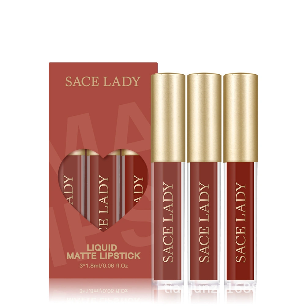 Sace Lady Set Durable Velvet Matte Non-Stick Lip Glaze