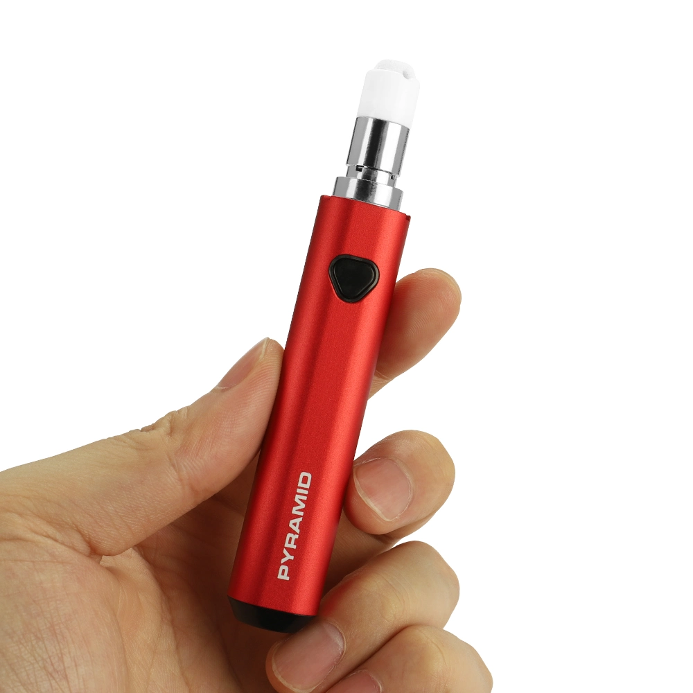 2021 Neu Veröffentlichte Heiße Verkaufende Großhandel/Lieferantspreisblatt Buddi Pyramide 3 in 1 Kit Wax Dry Herb Pen Vaporizer Vape Stift