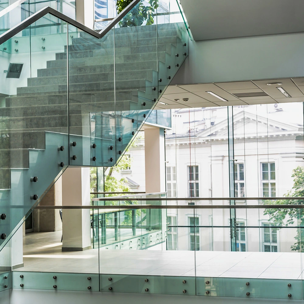 High quality/High cost performance  Ultra White Float Sgp/PVB Sheet Laminated Glass for Railing