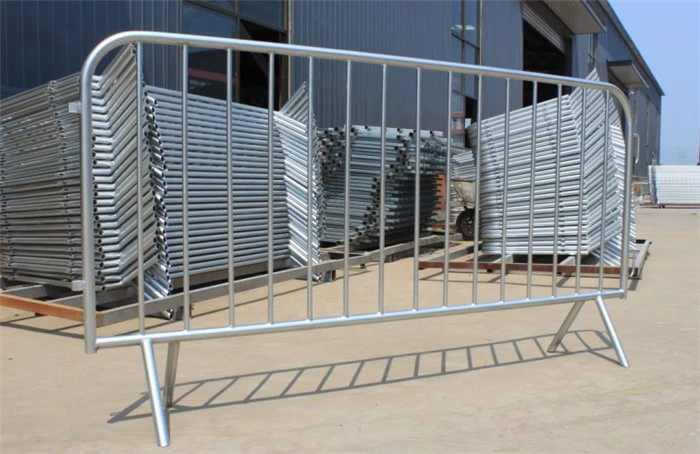 Venta caliente 2.2mx1.2m Galvanized Metal multitud Control Barricade