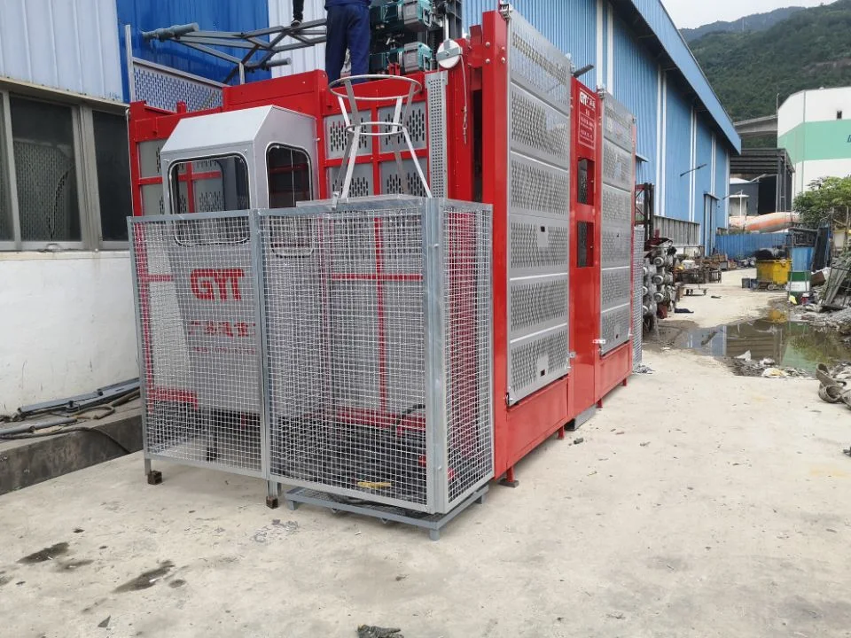 Painted/Galvanized Material and Passenger Lifting Machine in Building Construction Lift