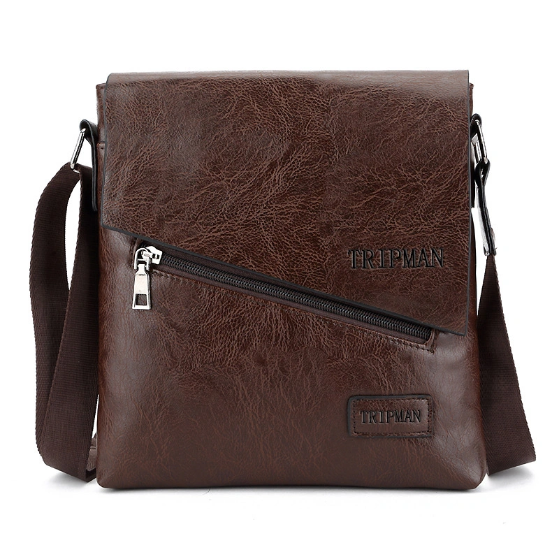 Office Leather Side Man Bag Messenger Bag for Man