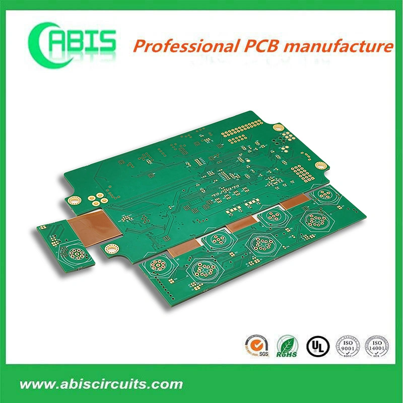 Shenzhen Printed Circuit Board HDI Enig 6 Layers Rigid Flex PCB