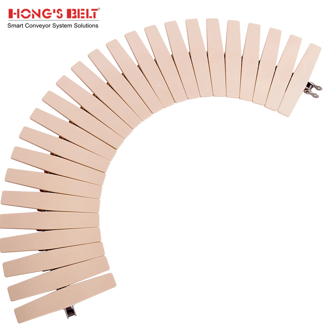 Hongsbelt 1873t-K750 cinta transportadora cadena plástica modular cadena de flexión lateral