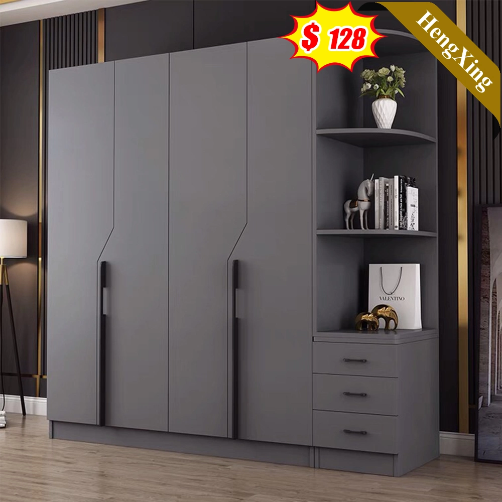 preço de fábrica Home Quarto armário Design Multi-uso 2 portas Guarda-roupa de mobiliário em madeira