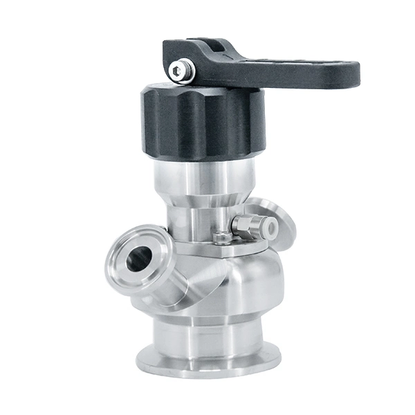 SMS DIN Food Grade Steel Asplic Sampling Valve