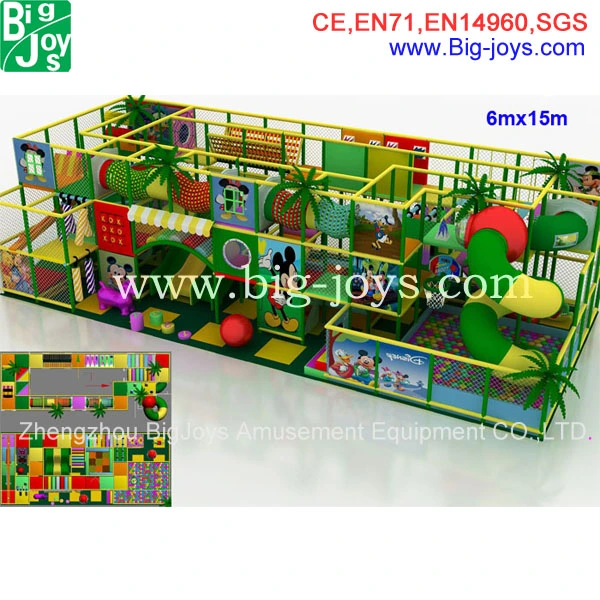 Kids Indoor Les prix des équipements de terrain de jeux pour la vente (BJ-IP0049)