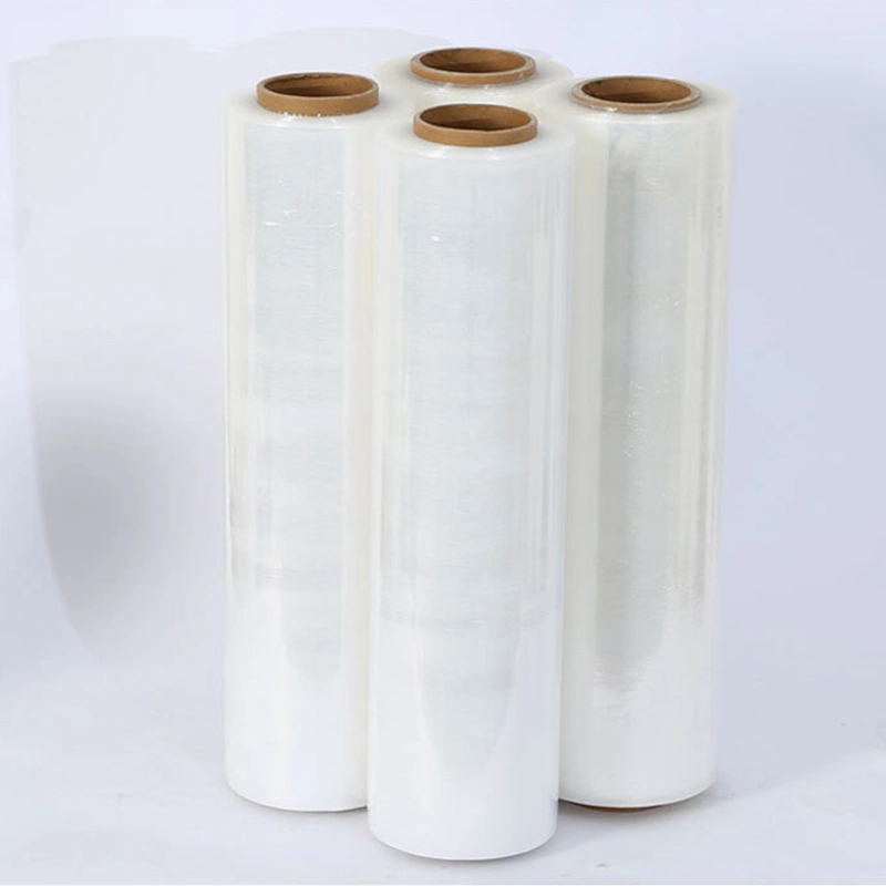 Plastic LDPE 42 Mini Wrap PE 3 Layers 250mm Stretch Film Wrap to Protect Suitcases