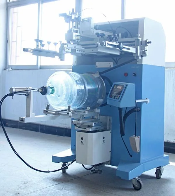 Mineral Water Bottle Screen Printer Serigraphy Printing Equipment